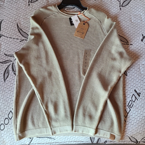 Weatherproof Vintage Men's Stonewash Textured Sweater - Picture 3 of 9